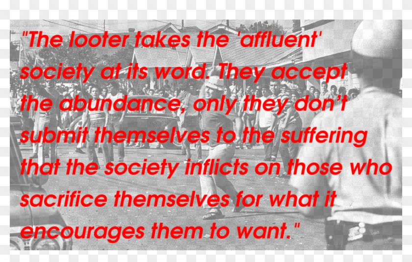 What Follows Is An Essay We First Learned Of Via Our - Chicano Riots Clipart