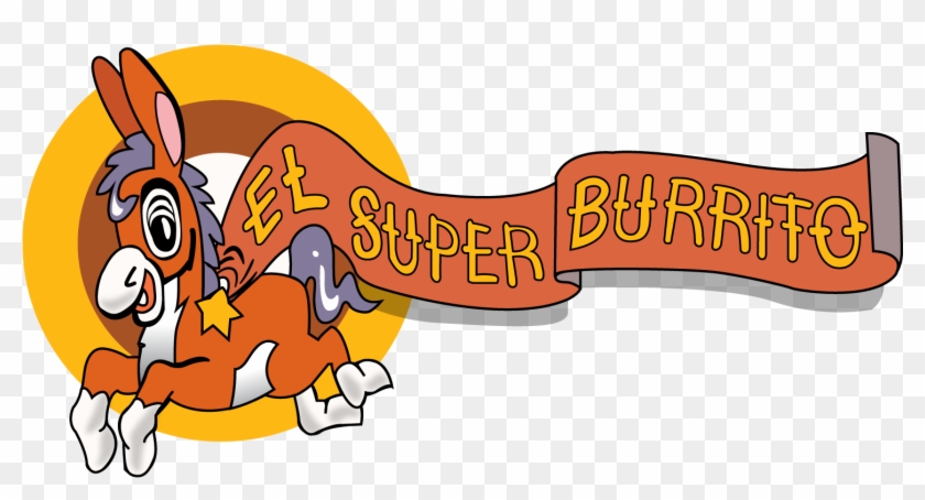 Svg Royalty Free Stock El Burrito - Cartoon Clipart #4709850
