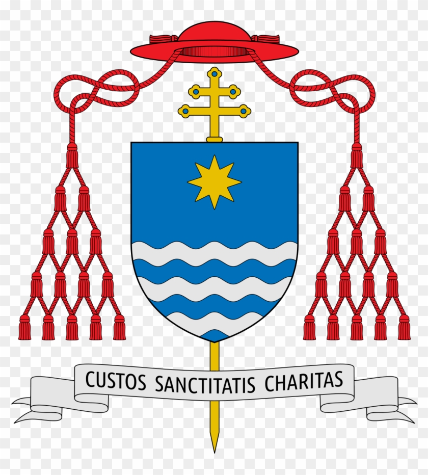 Coat Of Arms Of Giovanni Angelo Becciu - Coat Of Arms Of Cardinals Clipart