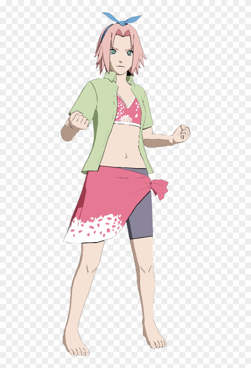Naruto Ultimate Ninja Storm Summer Hinata Clipart