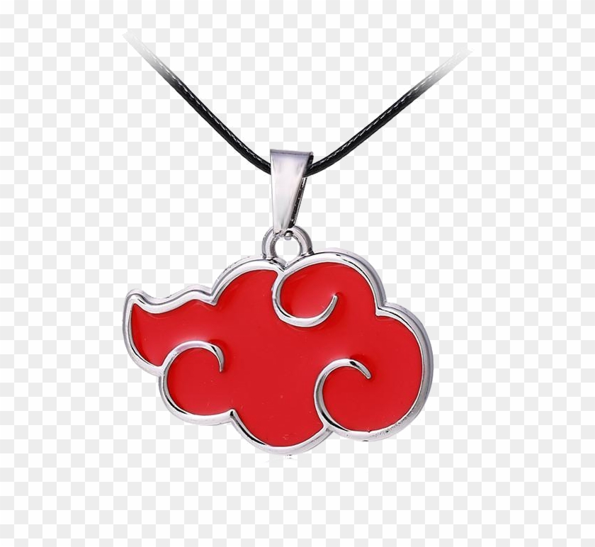 Naruto Akatsuki Pendant Necklace - Akatsuki Clipart #4710835