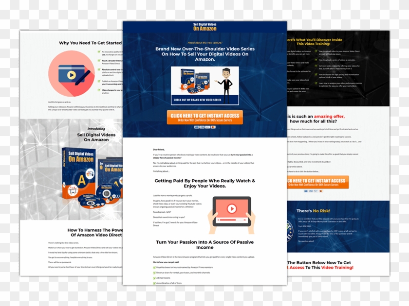 Preview The Sales Letter - Online Advertising Clipart