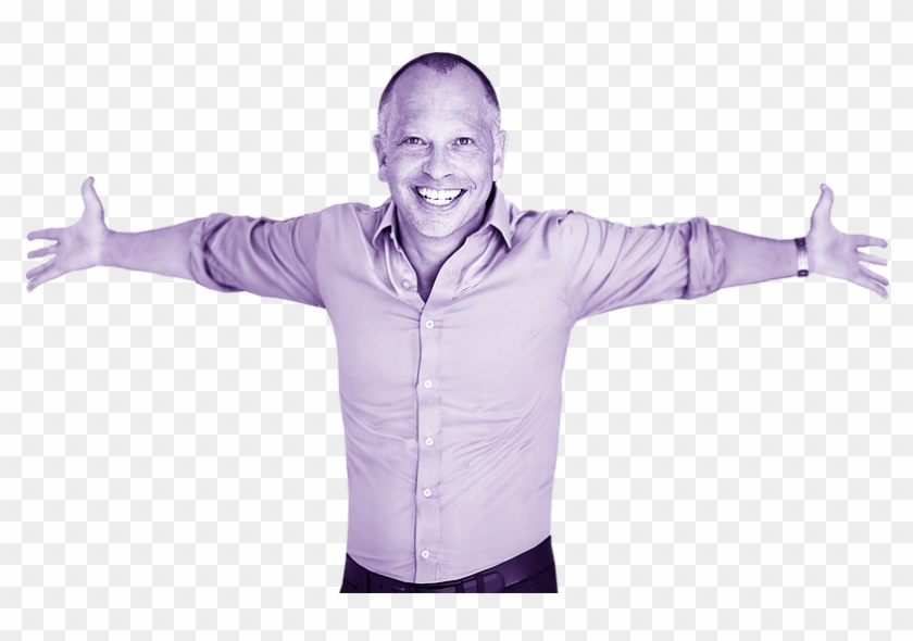 Arms - Cutout - Purple - Standing Clipart