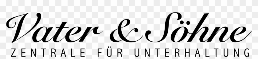Vaterundsoehne - Calligraphy Clipart