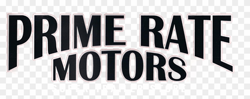 Prime Rate Motors - Company Clipart