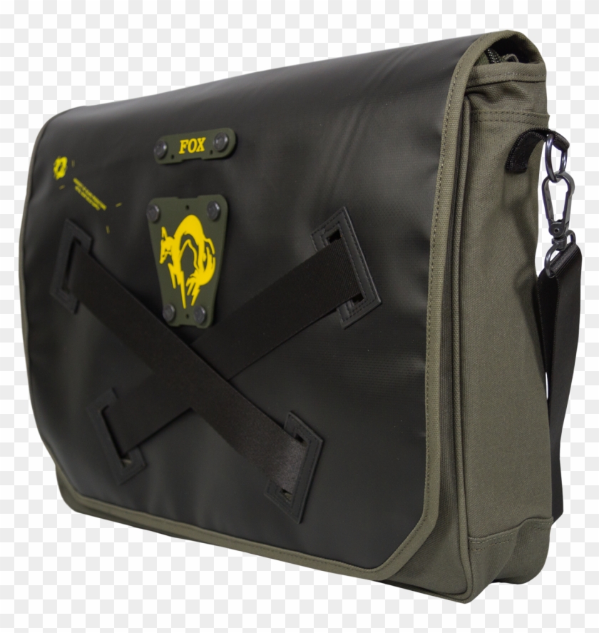 Flight Bag Mgs Flight Bag, Gear Art, Cool Gear, Metal - Messenger Bag Clipart #4712648