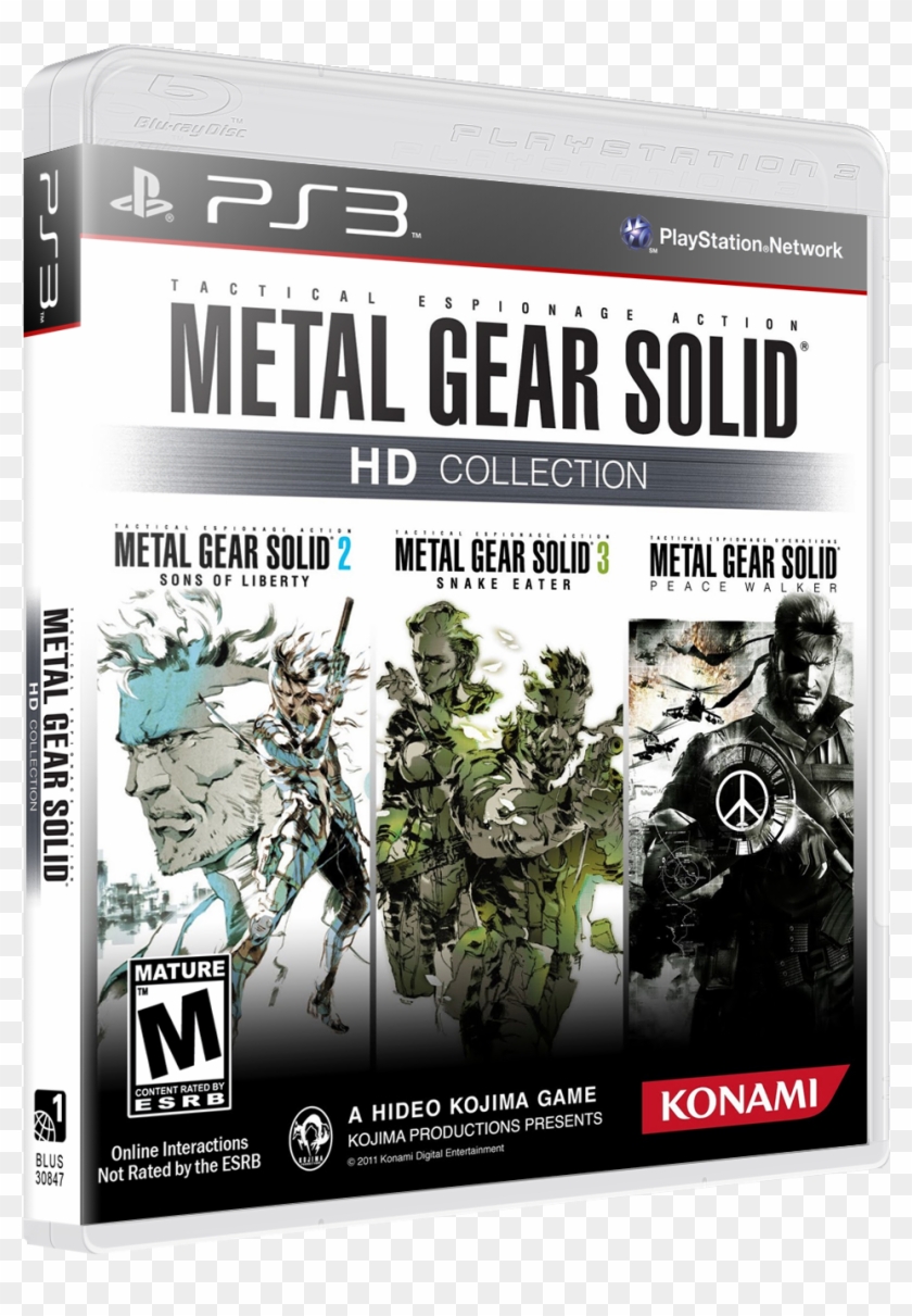 Metal Gear Solid Hd Collection - Metal Gear Solid 2 3 Clipart