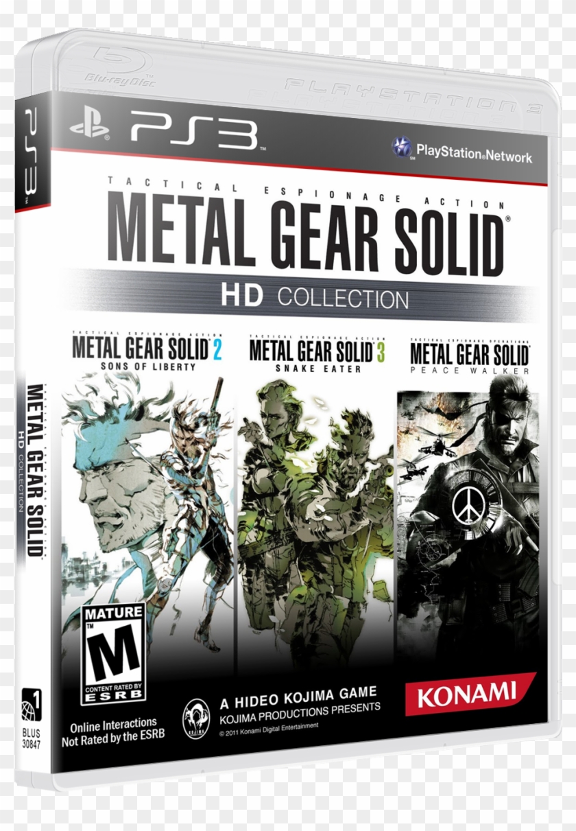 Metal Gear Solid Hd Collection - Metal Gear Solid 2 3 Clipart #4712987