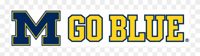 Michigan Wolverines Iron On Stickers And Peel-off Decals - Go Blue Clipart