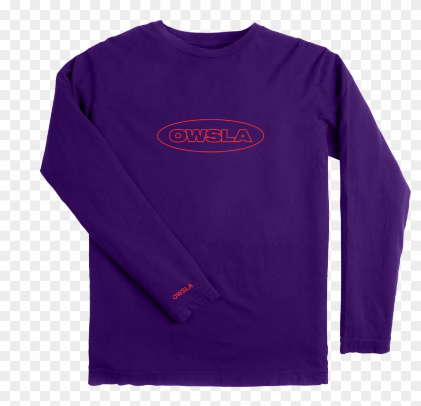 Purple , Png Download - Long-sleeved T-shirt Clipart