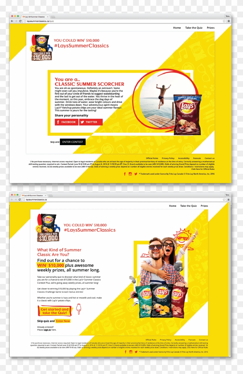 Online Personality Quiz - Flyer Clipart