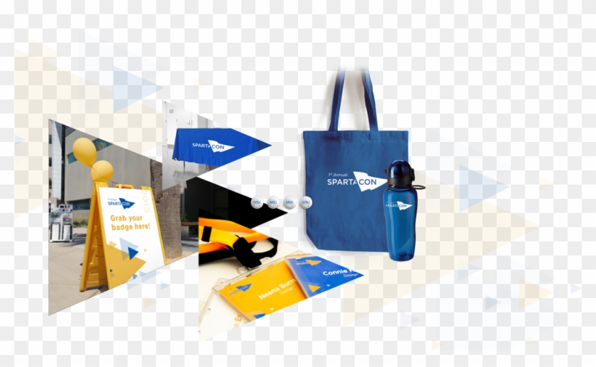 Badge And Goodies - Tote Bag Clipart #4713396