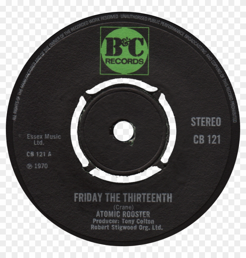 Cb 121 Atomic Rooster Label - Rolling Stones 19th Nervous Breakdown 45 Clipart #4713400