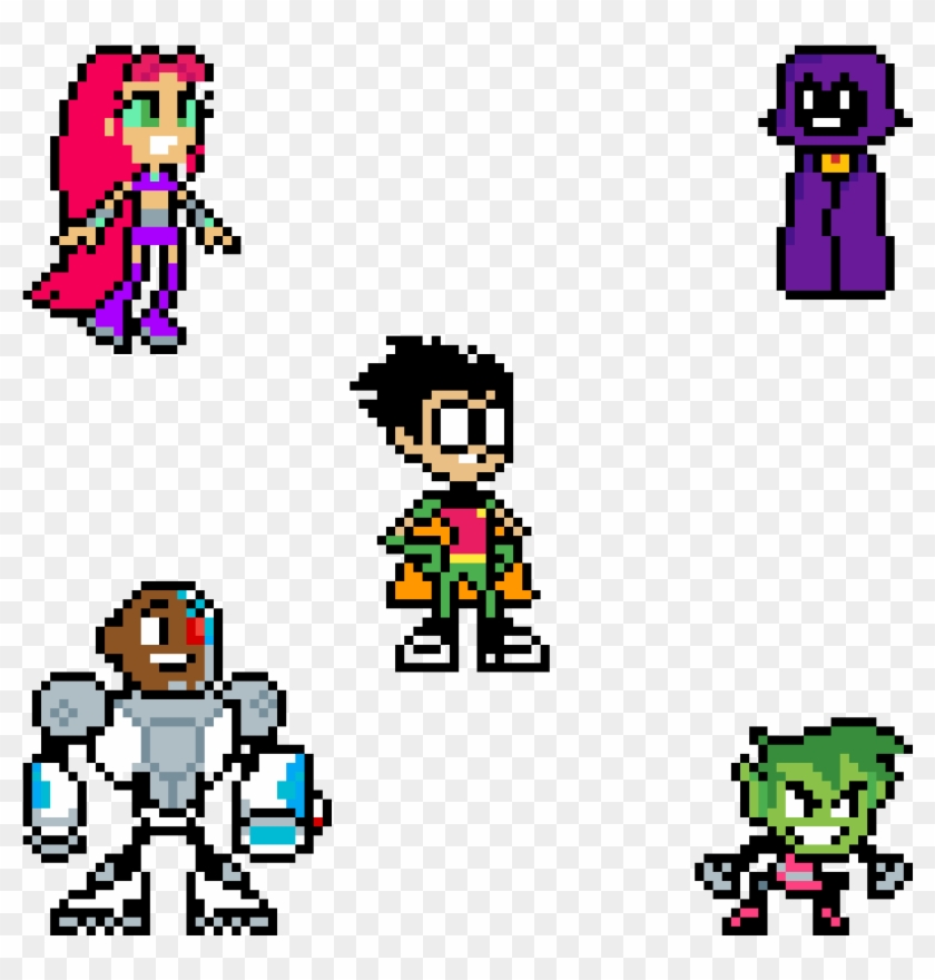 Teen Titans Go - Cartoon Clipart #4713807