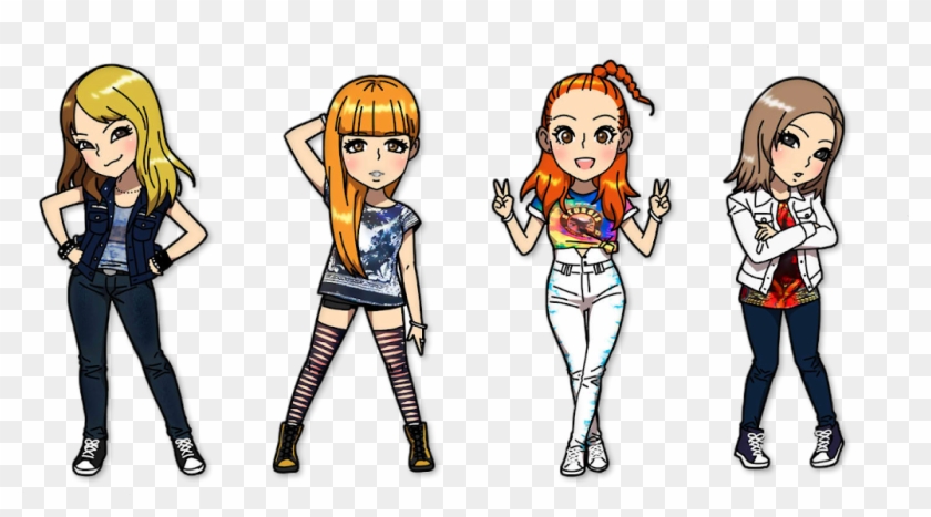 2ne1 , Png Download - Chibi 2ne1 Clipart #4713808