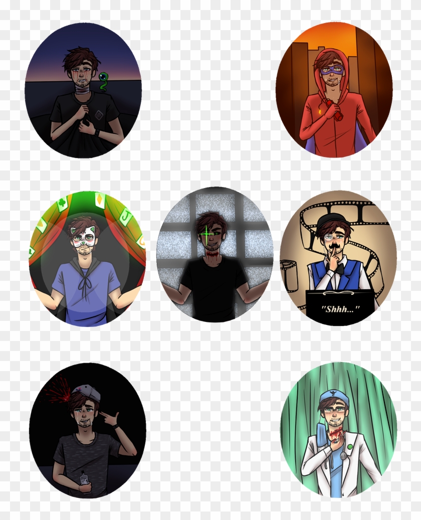 Septic Ego Portraits By Sabrina-tellijohn - Cartoon Clipart