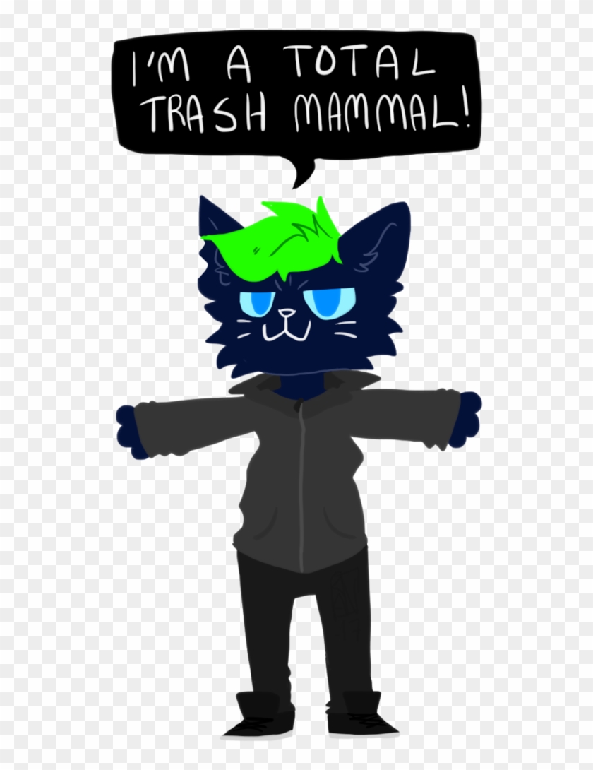 Jack Is A Total Trash Mammal By Pprinceran - Trash Mammal Night In The Woods Clipart #4713997