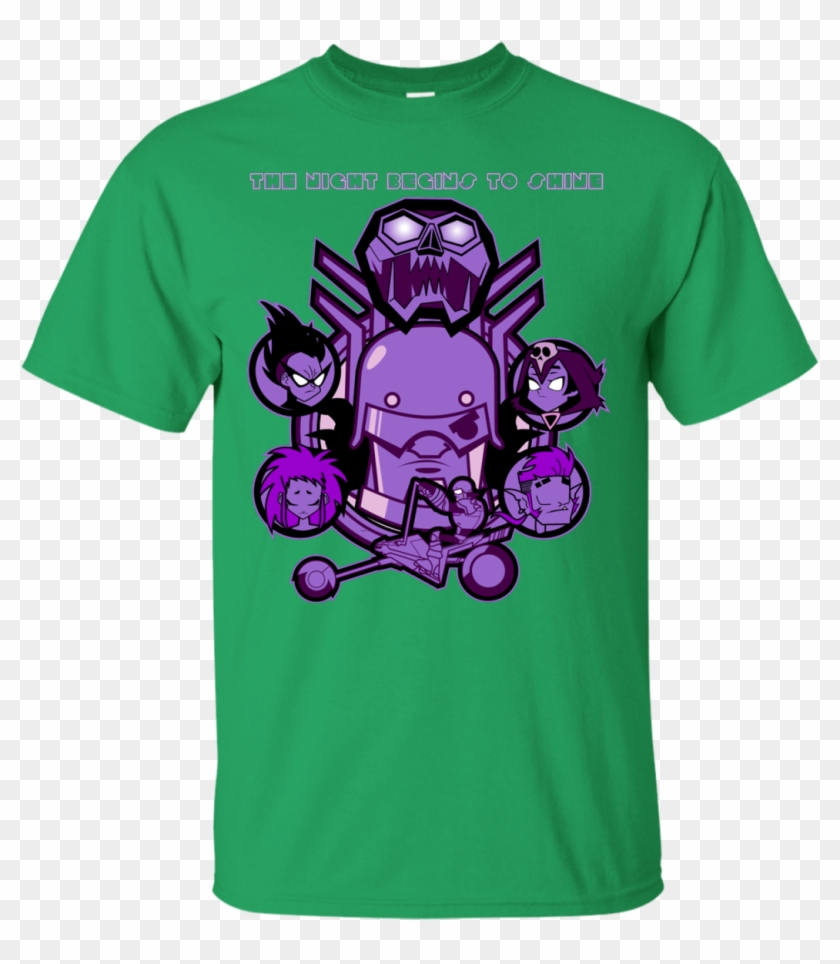 Teen Titans Go Shine T-shirt Men - Crayon Shirt Clipart