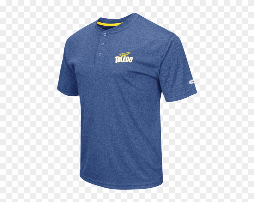 University Of Toledo Puddy Henley Tee - Active Shirt Clipart