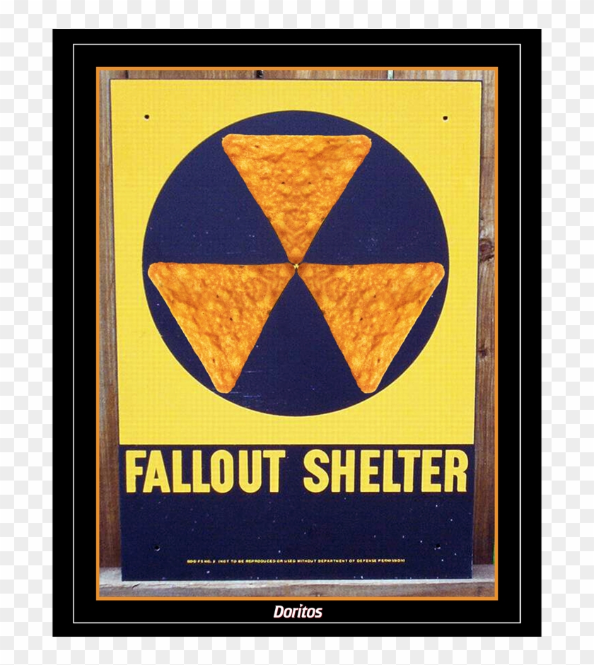 Doritos Munchies Work - Dod Fallout Shelter Sign Clipart #4714438