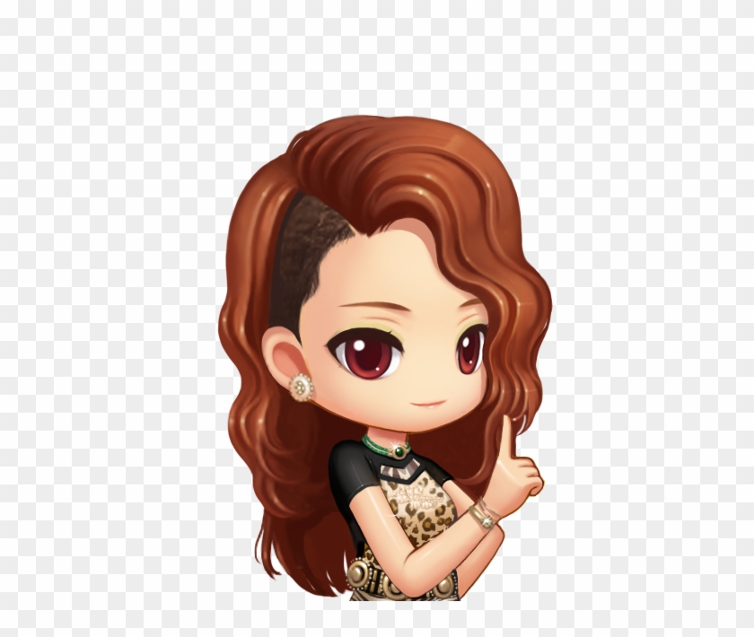 [photos] Cartoon Dara For Fashion City - Dara Chibi Png Clipart