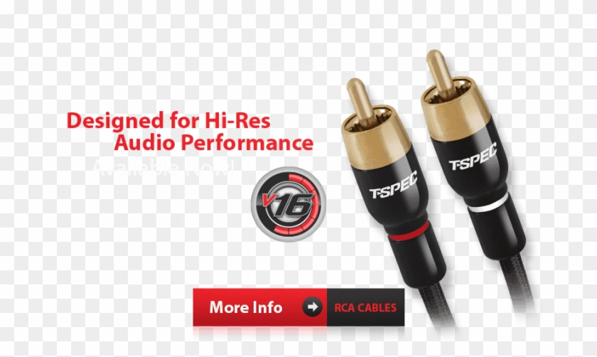 T-spec V16 Series Rca Cables - Cable Clipart #4714606