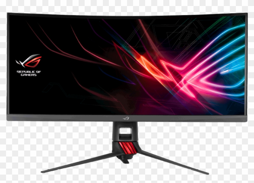 Asus Rog Strix Xg35vq 89cm Curved Qhd Gaming Monitor - Asus Rog Strix Xg35vq 35 Clipart