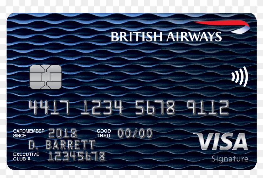 Chase British Airways Card - British Airways Visa Signature Card Clipart