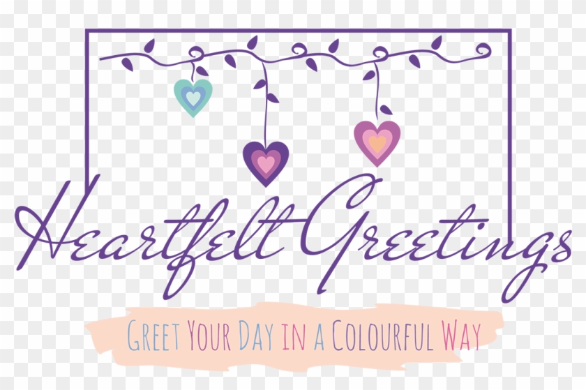 Colorful, Personable, Business Logo Design For Heartfelt - Calligraphy Clipart