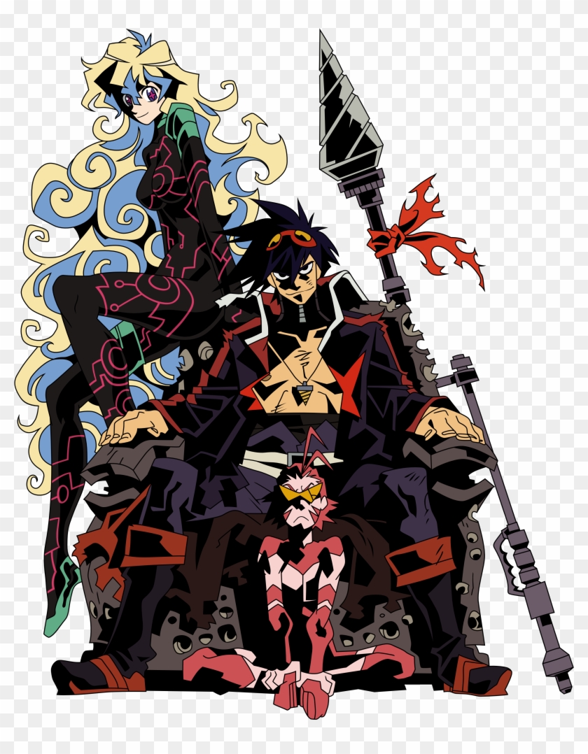 Danbooru - Gurren Lagann Simon Old Clipart