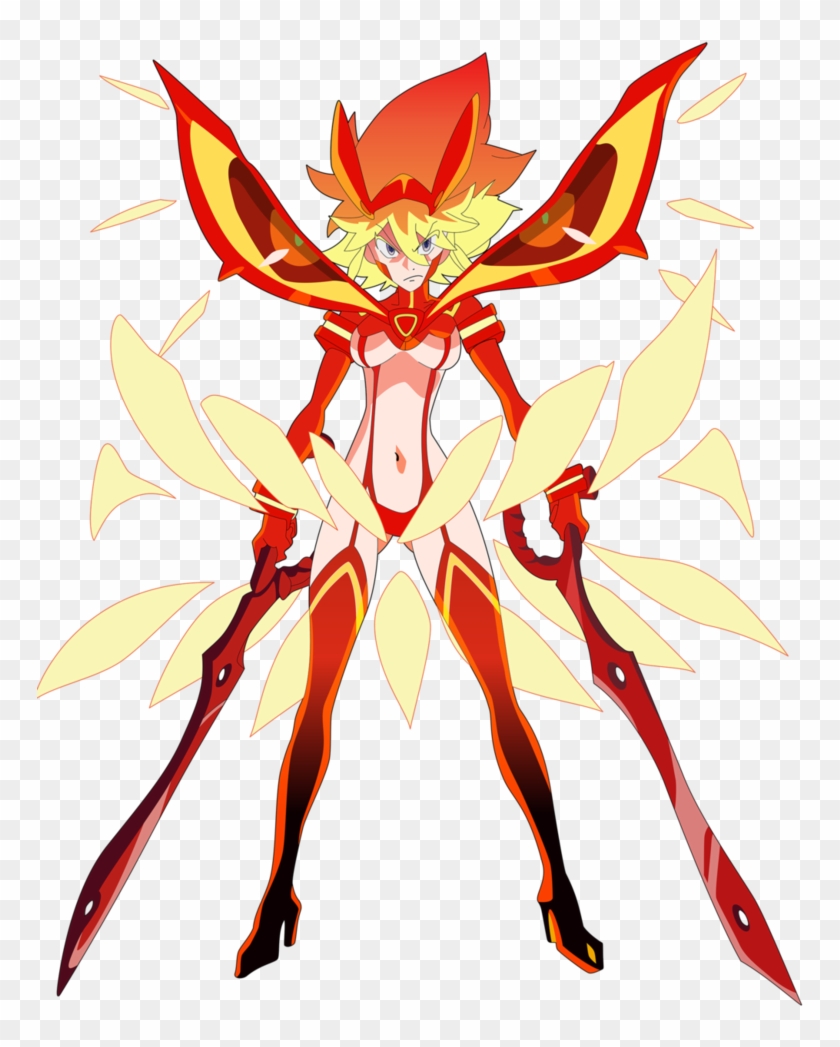 Ryuko Matoi Vs Gurren Lagann - Matoi Ryuko Senketsu Kisaragi Clipart