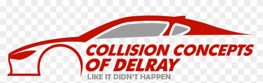 Collision Repair Delray Beach - Auto Body Repair Logo Clipart