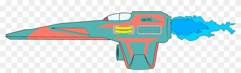 Little No Man's Sky Themed Ship - Monoplane Clipart
