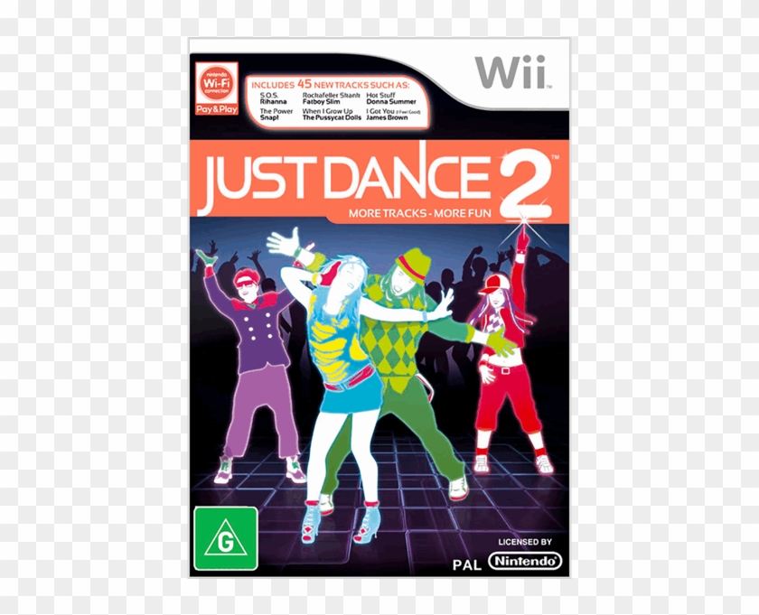 Just Dance 2 Pal Clipart #4718285