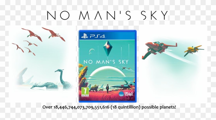No Man's Sky Ps4 - No Man's Sky Box Png Clipart