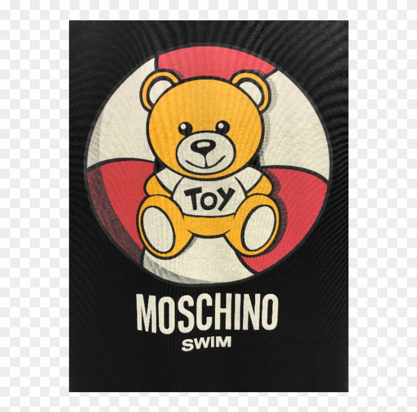 Moschino 08131706 Moschino Women's Round Neck Short - Moschino Bear Phone Clipart