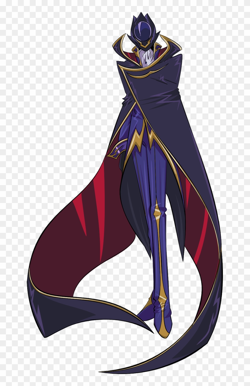 Zero Code Geass Without Fire By Blue Strawberryy - Zero Lelouch Clipart
