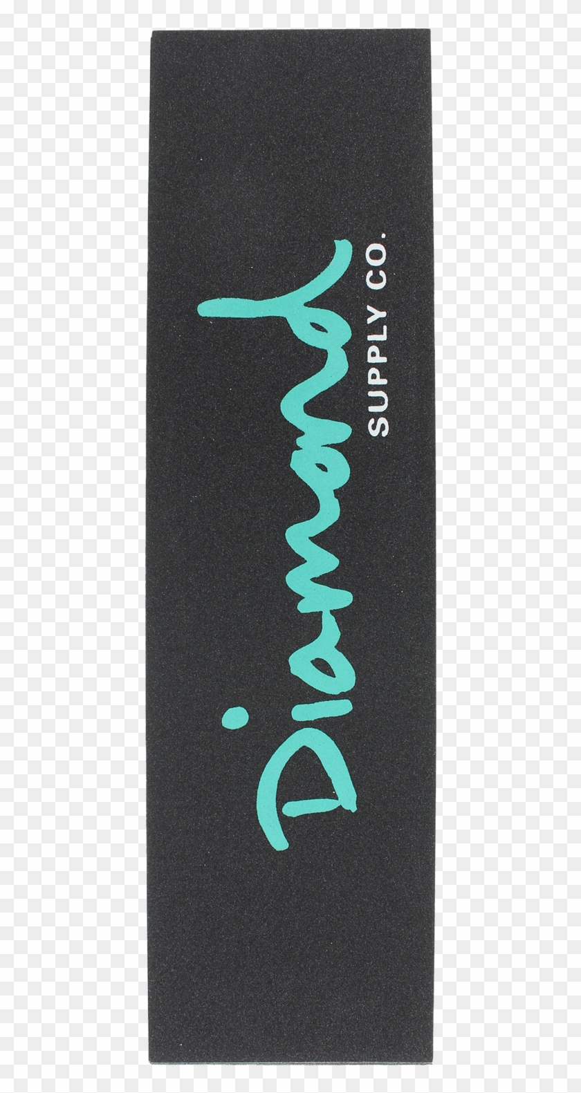 Brand New Diamond Script Black/diamond Blue Griptape - Diamond Supply Co Clipart