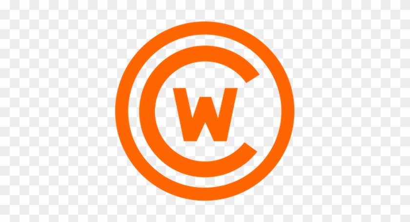Cw Logo Orange - Circle Clipart #4719417
