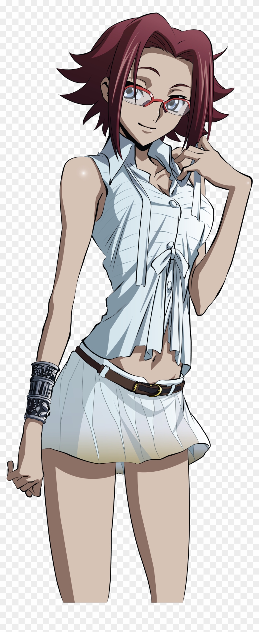 Anime Code Geass The Order Of The Black Knights - Kallen Stadtfeld Clipart #4719512