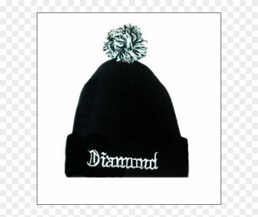 Diamond Supply Co Beanie Black - Beanie Clipart #4719513