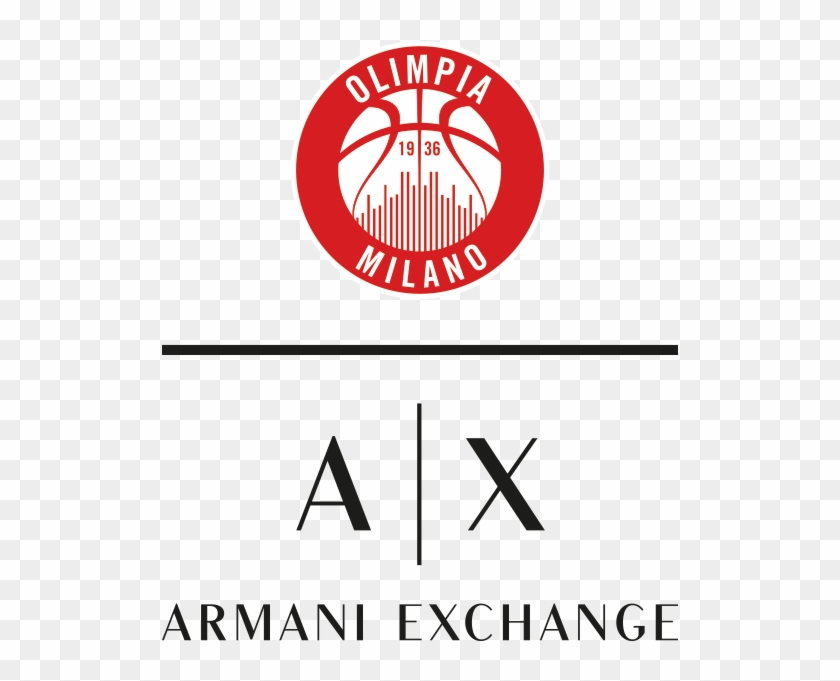 Ax Armani Exchange Olimpia Milan Logo Clipart