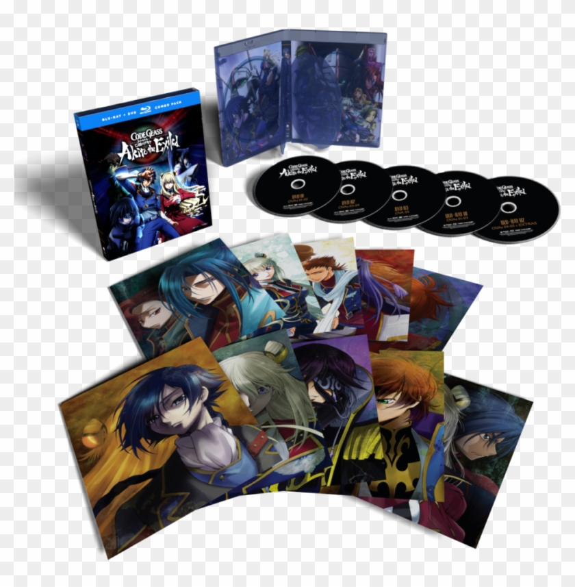 Code Geass Akito The Exiled Beauty Spread - Code Geass Akito Blu Ray Clipart #4720557