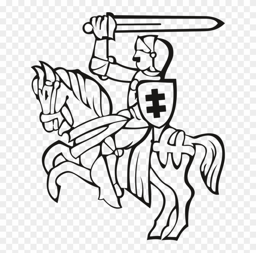 Drawing Knight Cartoon - Clip Art - Png Download #4721554
