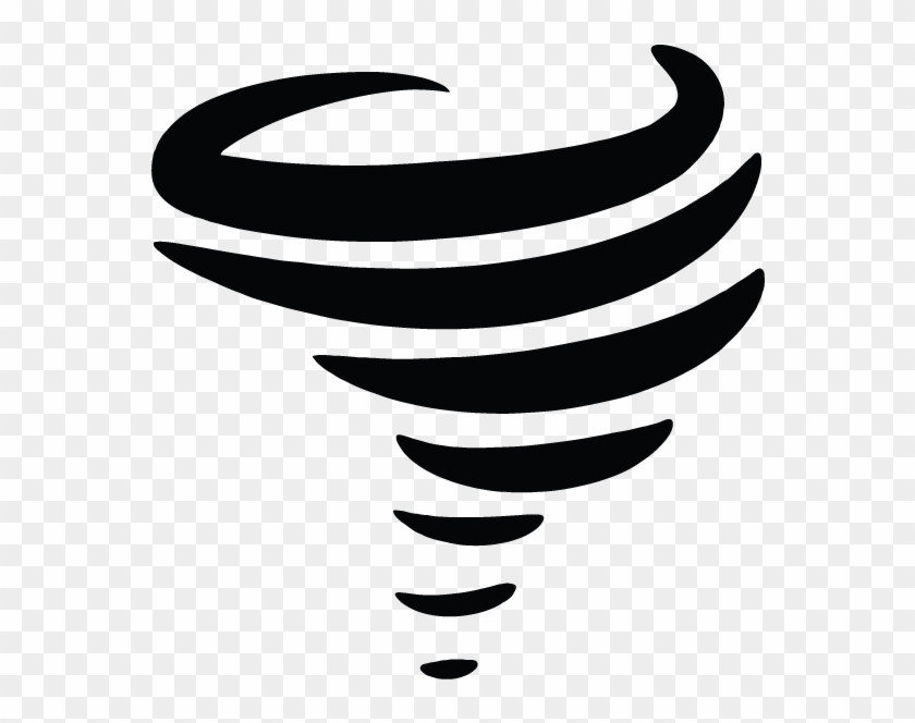 Tornado, Tornado Alley, Computer Icons, Black And White, - Tornadoes Swim Team Clipart