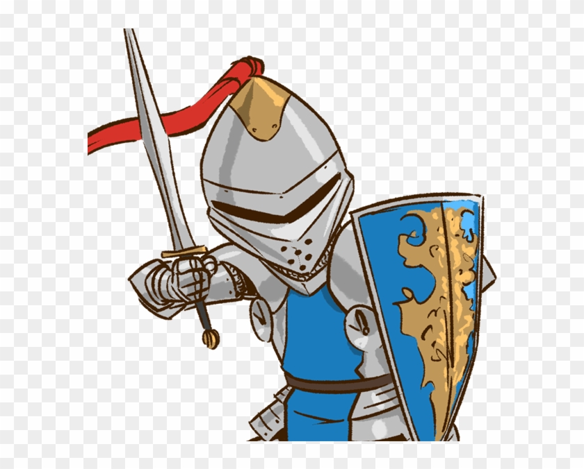The Knight And The Damsel - Knight Clipart No Background - Png Download #4721782