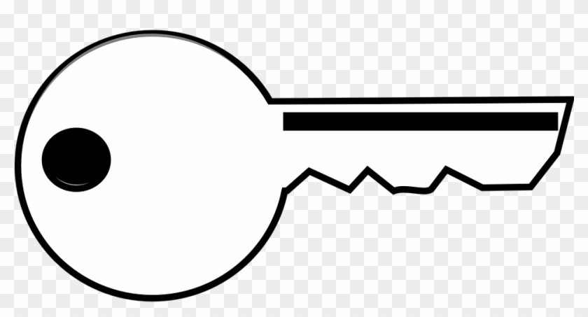 Key Access Free Vector Graphic On Pixabay - Key Black And White Clipart #4721970