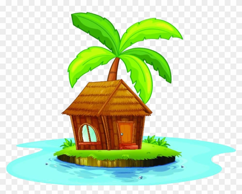 Nipa Hut Clip Art There Is A Ⓒ - Nipa Hut Clipart - Png Download