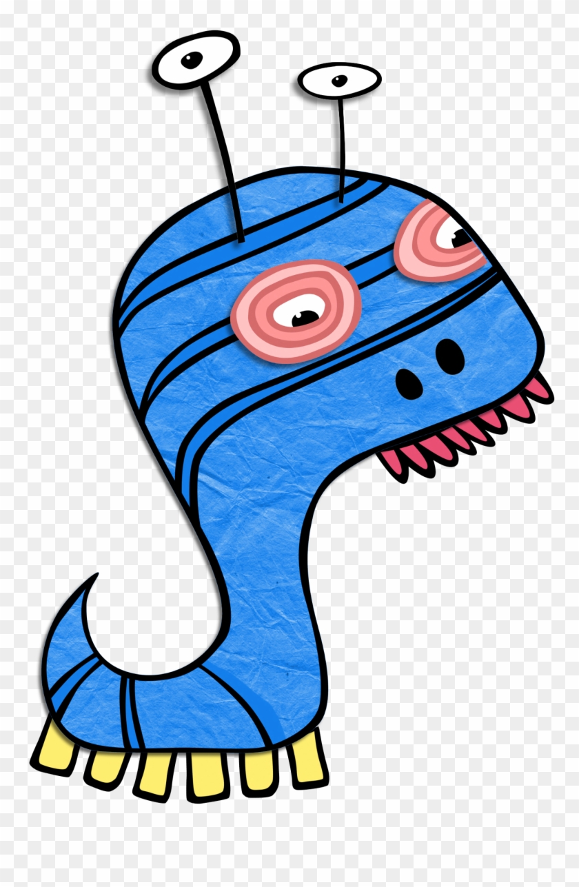 Monster Clip Art Kids Blue 1131840 - Monster Images For Kids - Png Download #4722222