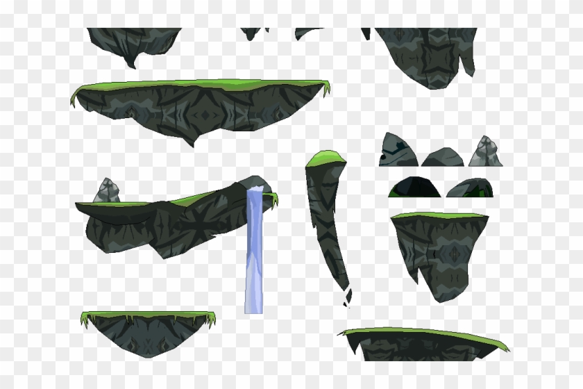 Floating Island Clipart Png - Portable Network Graphics Transparent Png